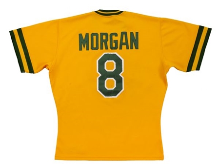 1984 Joe Morgan Game Used Oakland Athletics Jersey (MEARS A-10)